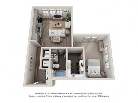 577 Meeting Street Studio-2 Beds Apartment for Rent - Photo Gallery 36